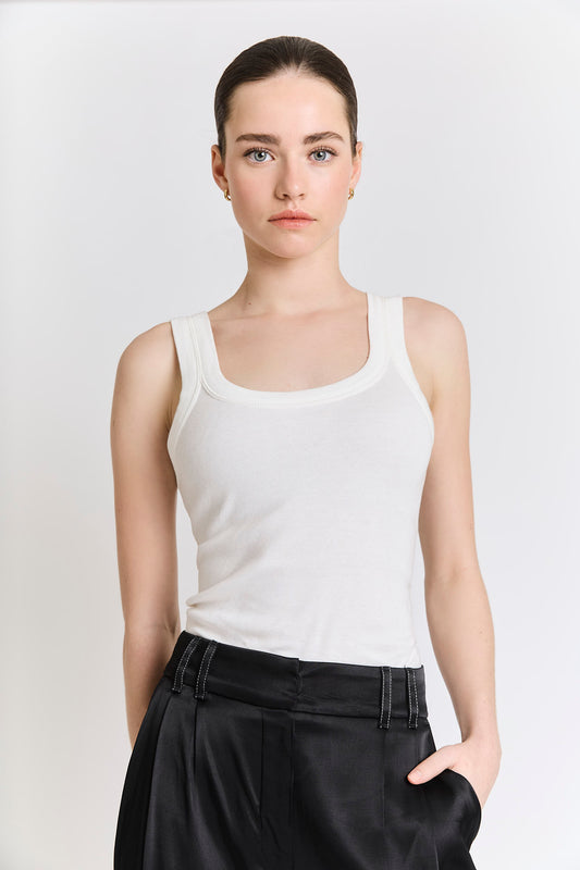 Charlie Top Boxy - Off White