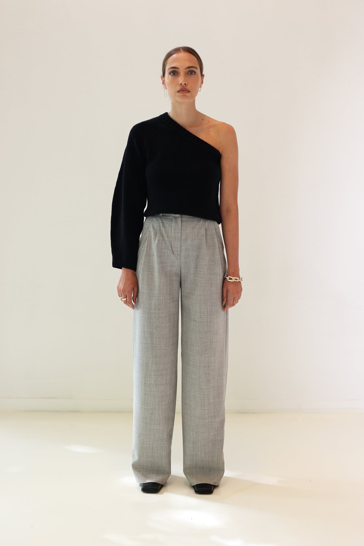 Loua Knit Top - Black