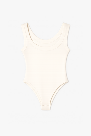 Charlie Body Cotton - Crème