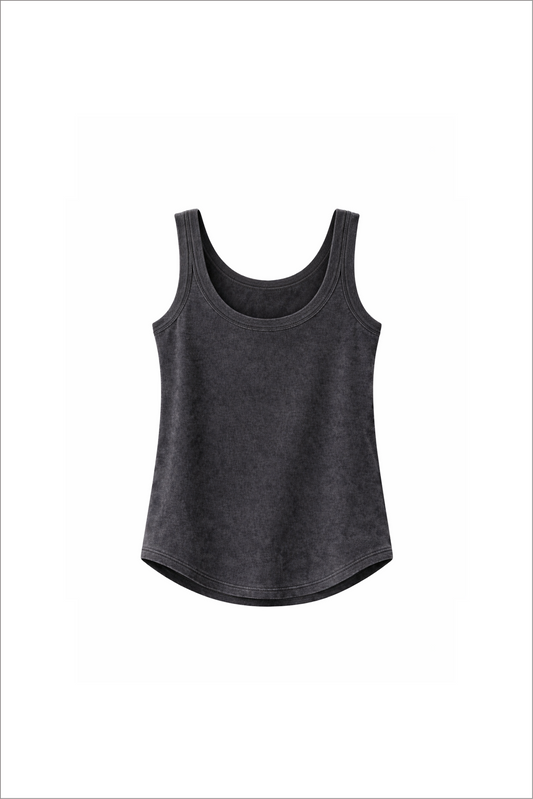 Charlie Top Boxy - Vintage Grey