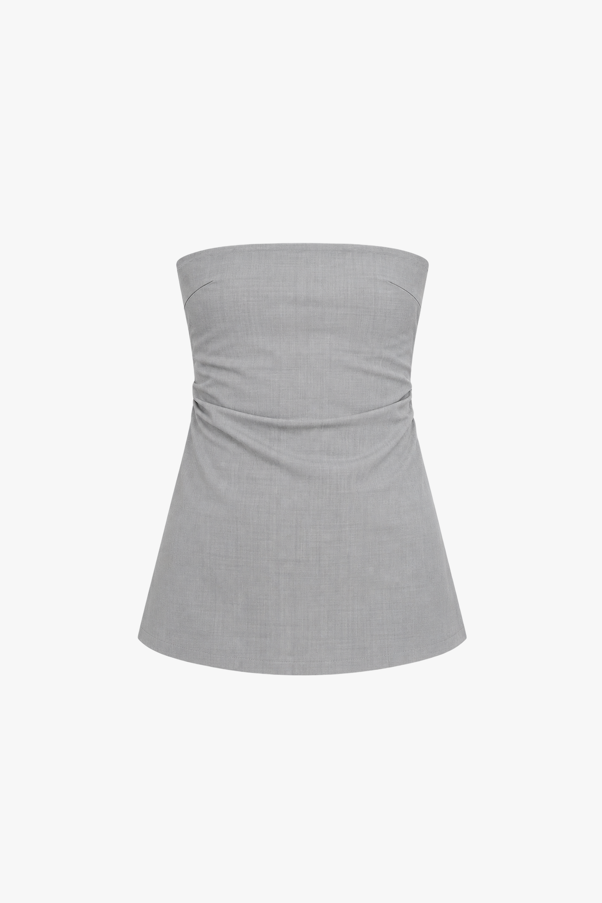 Elle Tube Top Wool - Light Grey