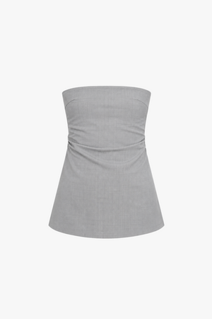 Elle Tube Top Wool - Light Grey