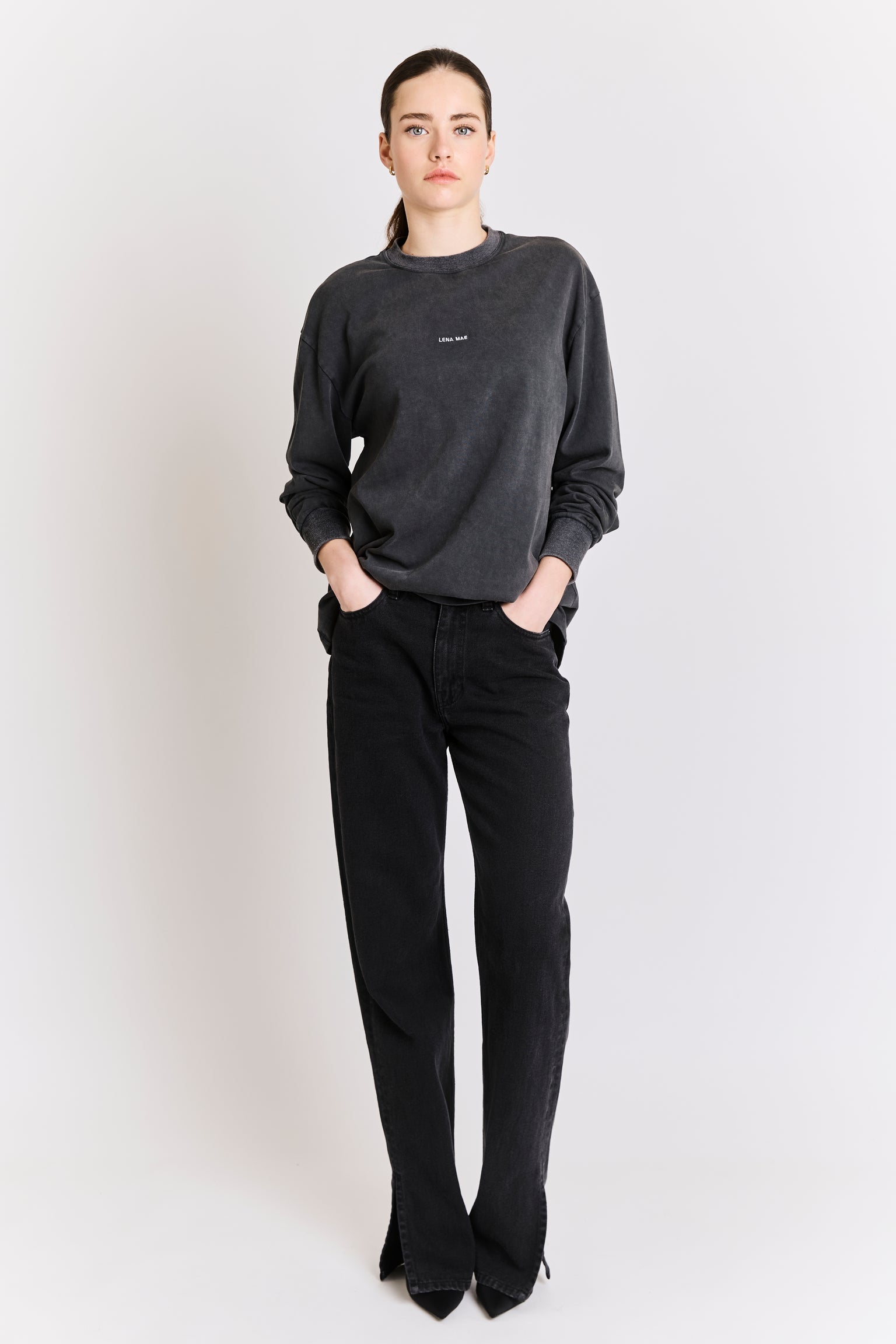 Frankie Longsleeve - Vintage Grey