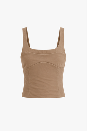 Nola Top Tencel - Cinnamon