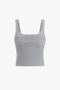 Nola Top Wool - Light Grey