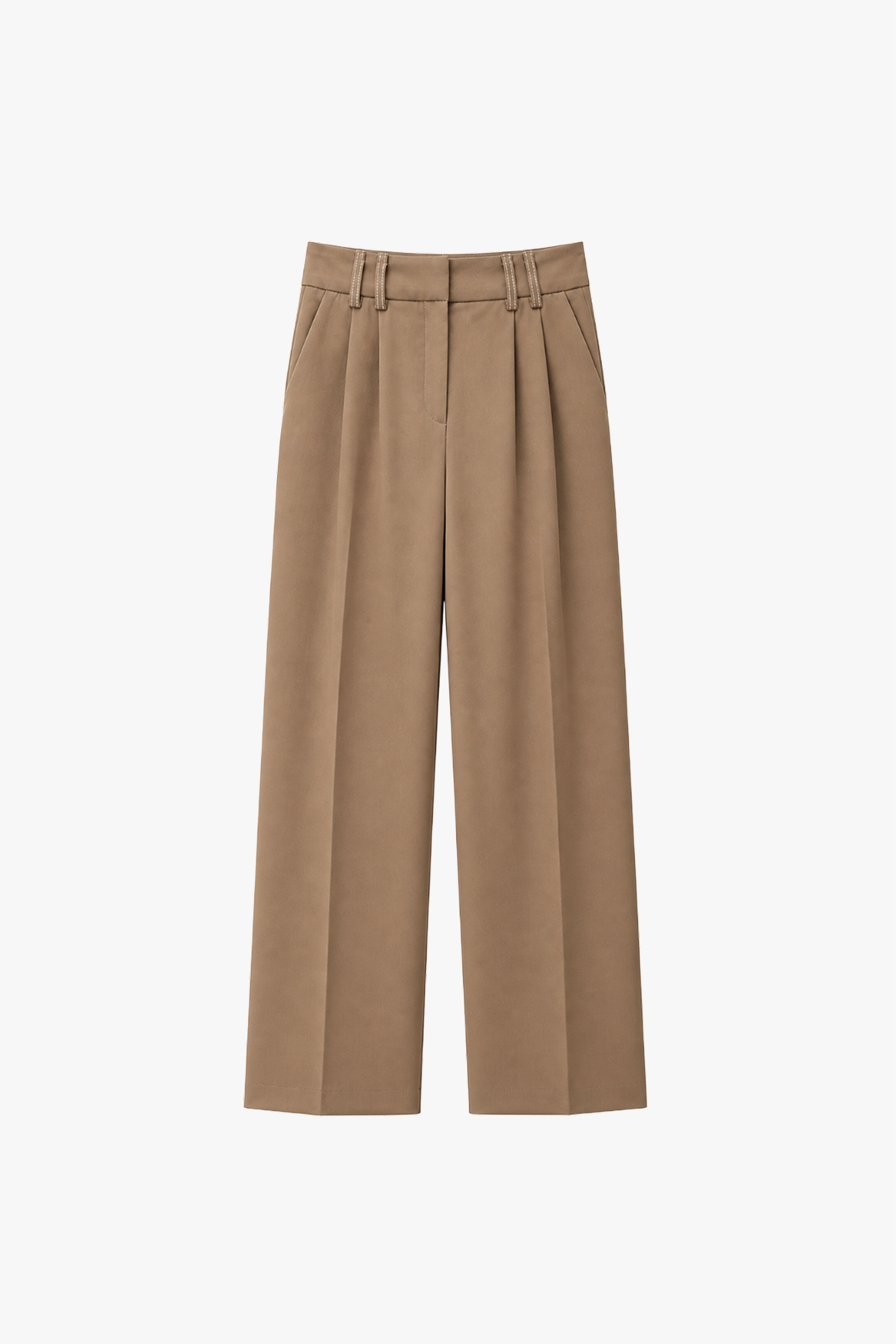 Ray Trousers Lyocell Tencel - Cinnamon