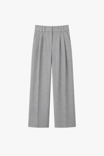Ray Trousers Wool - Light Grey