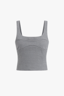 Nola Top Wool - Mid Grey
