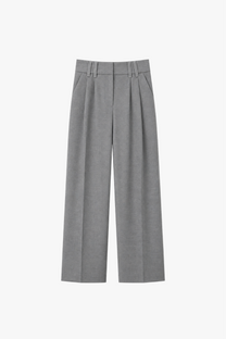 Ray Trousers Wool - Mid Grey