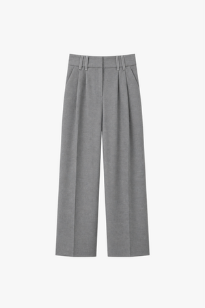 Ray Trousers Wool - Mid Grey